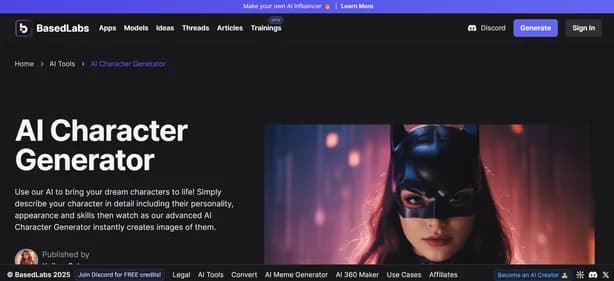 AI Character Generator thumbnail