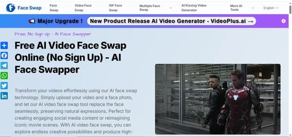 AI Face Swapper - Tool thumbnail