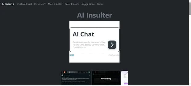 AI Insult Generator - Tool thumbnail