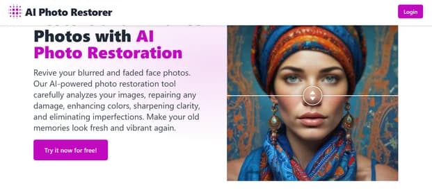 AI Photo Restorer - Tool thumbnail