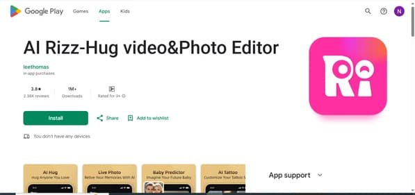 AI Rizz AI portal - Tool thumbnail