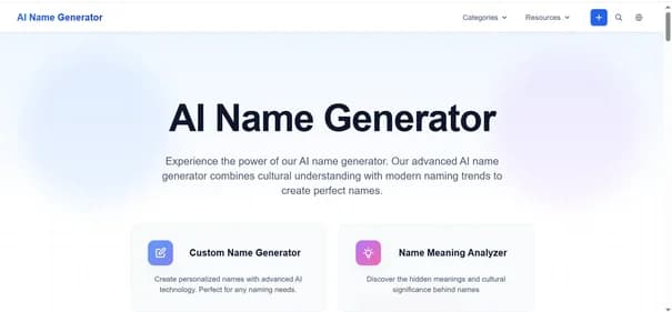 AI The Name - Tool thumbnail