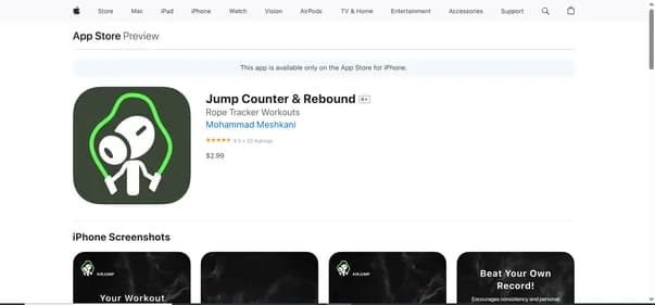 AirJump: Jump Rope Counter - Tool thumbnail