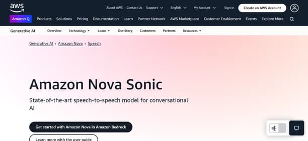Amazon Nova Sonic - Tool thumbnail