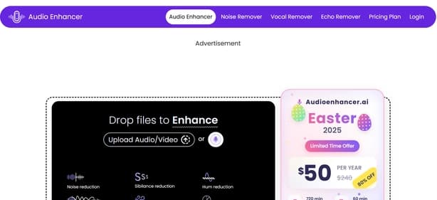 Audio Enhancer AI - Tool thumbnail