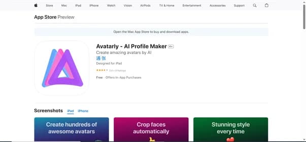 Avatarly – AI Profile Maker - Tool thumbnail