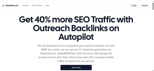 Backlinker AI - Tool thumbnail