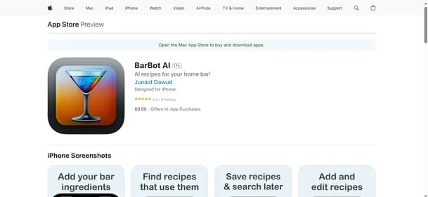 BarBot AI - Tool thumbnail