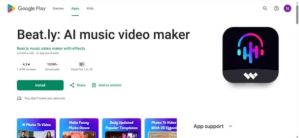 Beat.ly: AI Music Video Maker thumbnail