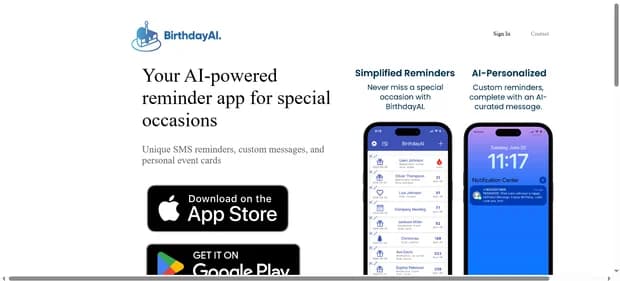 Birthday App - Tool thumbnail