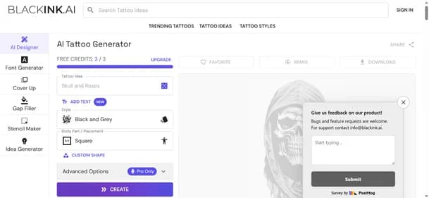 BlackInk AI - Tool thumbnail