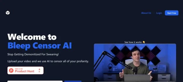 Bleep Censor AI - Tool thumbnail
