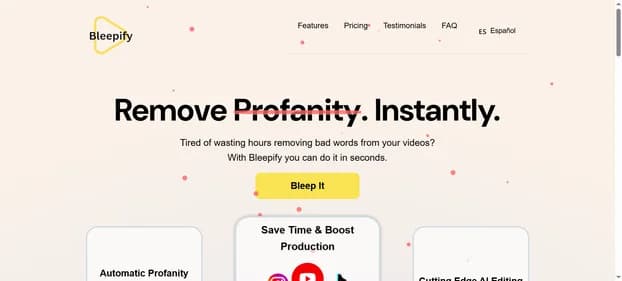 Bleepify - Tool thumbnail