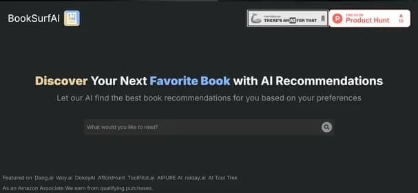 BookSurfAI - Tool thumbnail