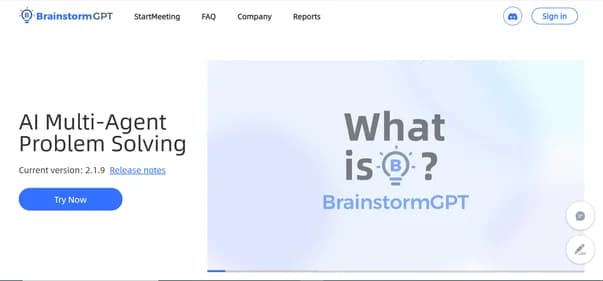 Brainstorm GPT AI - Tool thumbnail