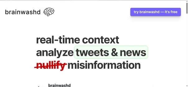 Brainwashd - Tool thumbnail
