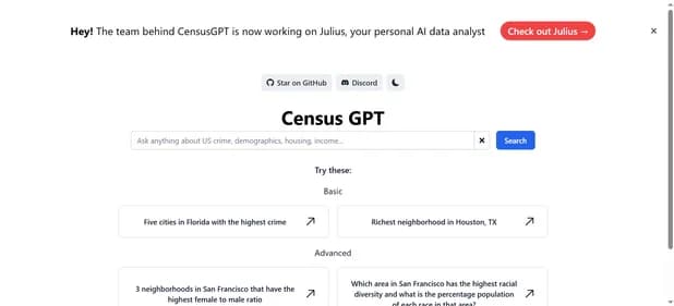 Census GPT - Tool thumbnail