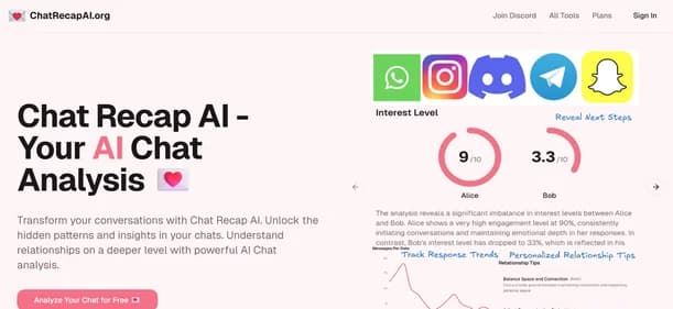 Chat Recap AI - Tool thumbnail