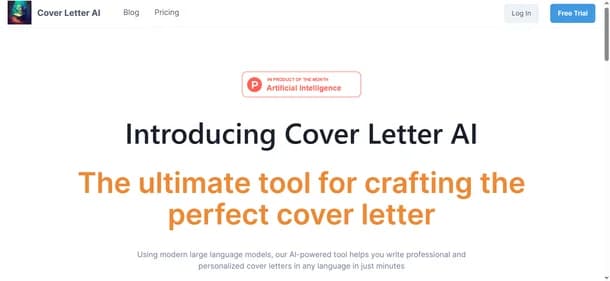 CoverLetter-AI