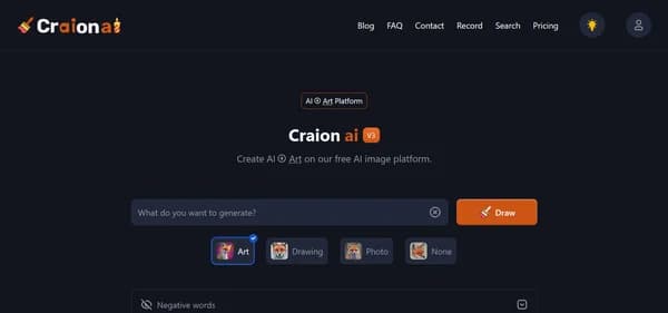 Craiyon AI - Tool thumbnail