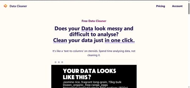 Data Cleaner - Tool thumbnail