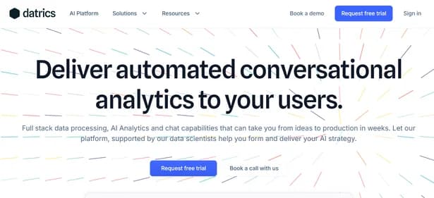 Datrics AI Analyst Builder - Tool thumbnail
