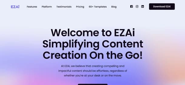EZAi - Tool thumbnail