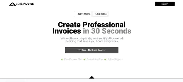 EliteInvoice - Tool thumbnail