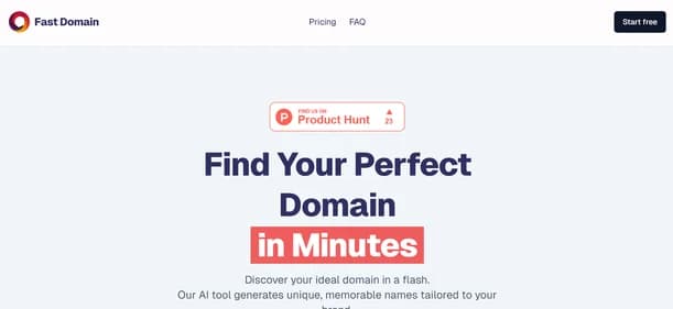 Fast Domain - Tool thumbnail
