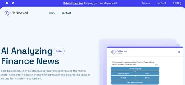 FinNews.AI - Tool thumbnail
