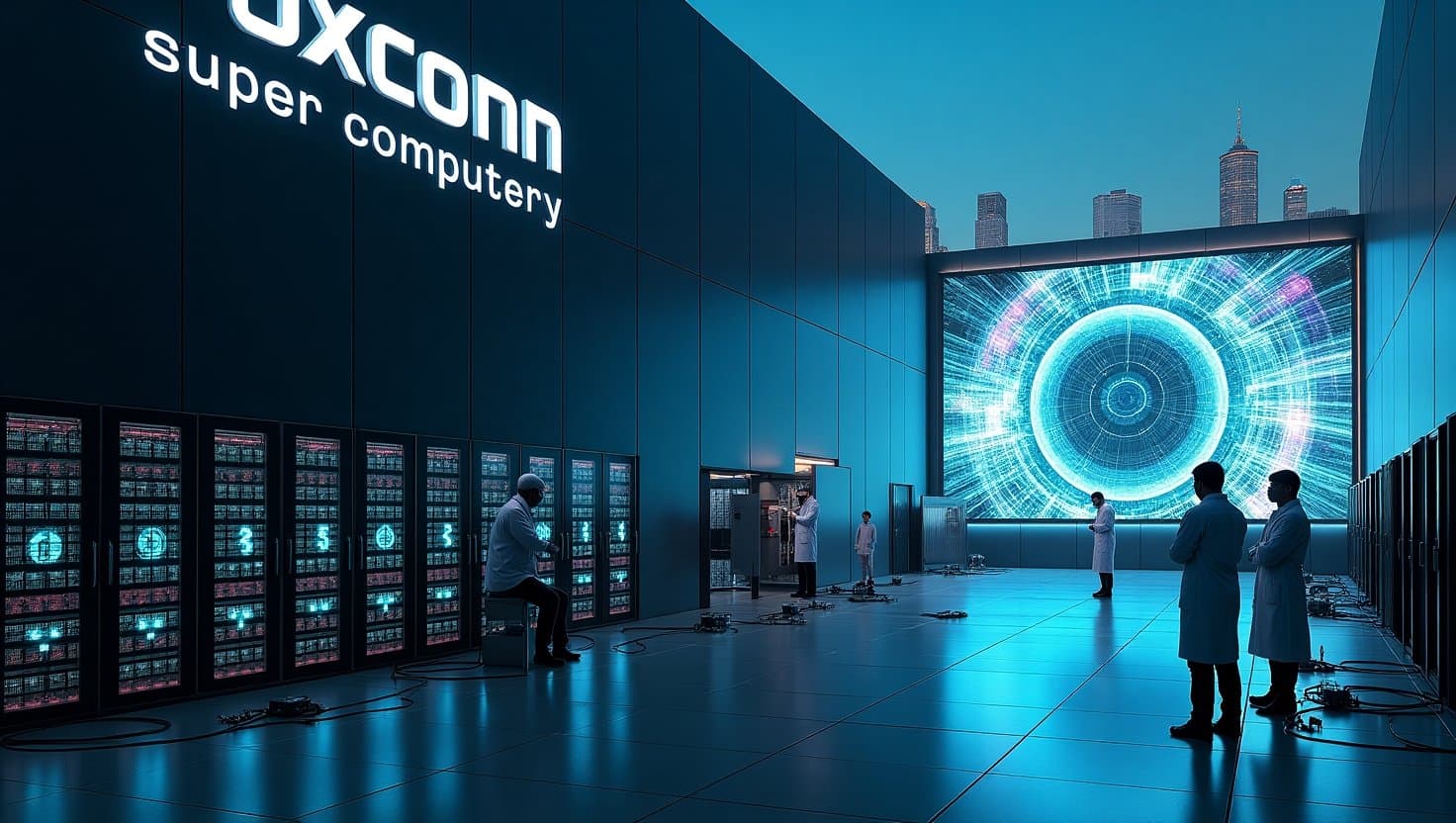 Foxconn, NVIDIA Launch AI Supercomputer in Taiwan