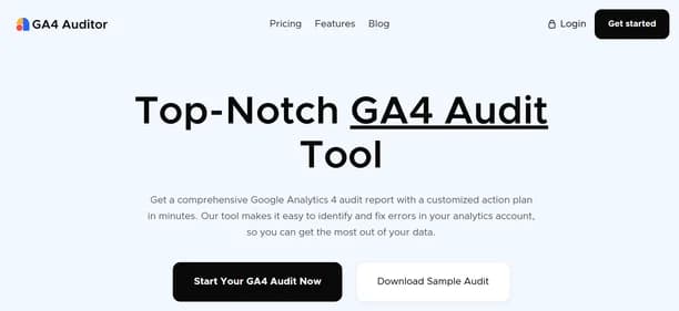 GA4 Auditor - Tool thumbnail