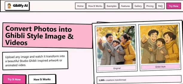 Ghiblify AI - Tool thumbnail