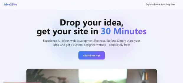 Idea2Site - Tool thumbnail