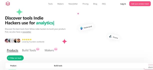 Indie Hacker Stacks - Tool thumbnail