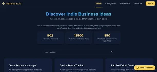 Indieideas - Tool thumbnail