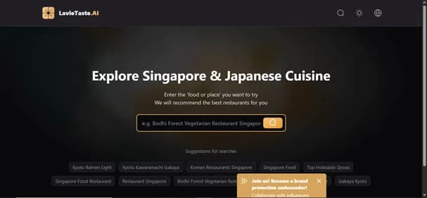 LavieTaste AI - Tool thumbnail