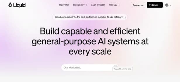 Liquid AI - Tool thumbnail