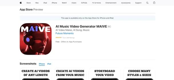 Maive Music AI - Tool thumbnail