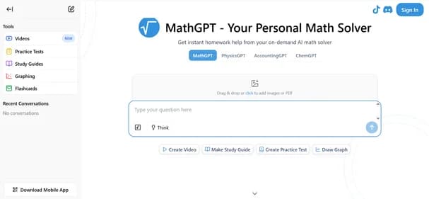 Math GPT - Tool thumbnail