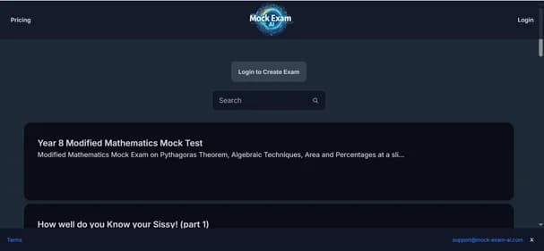 Mock Exam AI - Tool thumbnail