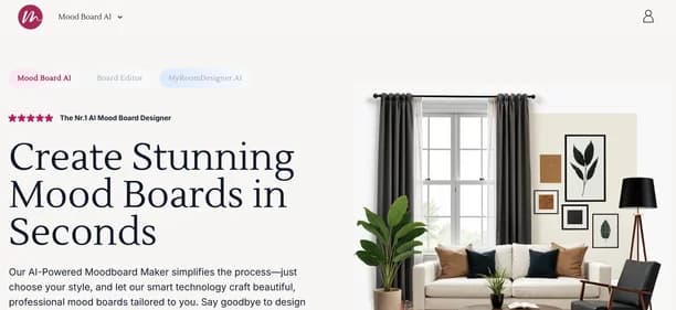 Mood Board AI - Tool thumbnail