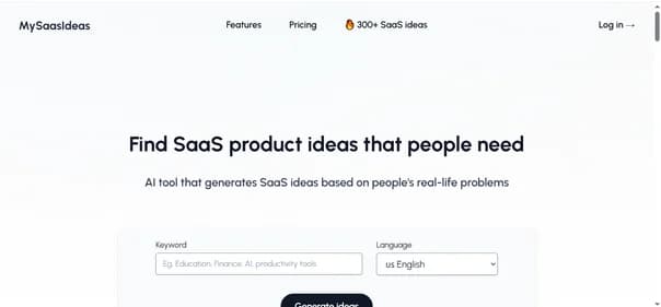 My SaaS Ideas - Tool thumbnail