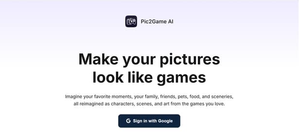 Pic2Game - Tool thumbnail