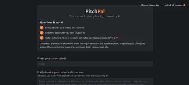 Pitch Pal App