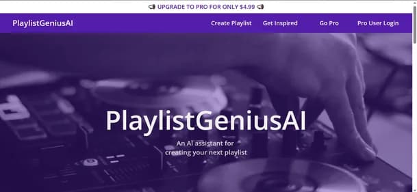 Playlist Genius AI - Tool thumbnail
