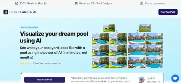 Pool Planner AI - Tool thumbnail