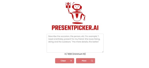 Present Picker AI - Tool thumbnail