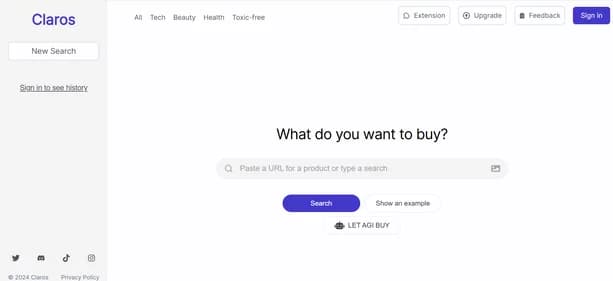 GetProduct.Help - Tool preview