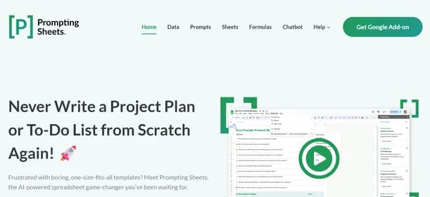 Prompting Sheets - Tool thumbnail